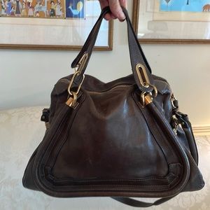 Gorgeous chocolate brown Chloe bag